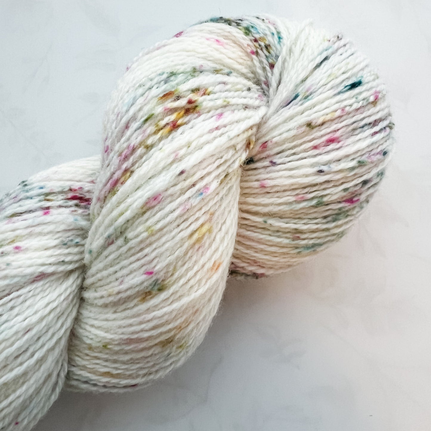 Wild Flowers - Trollfjord sock - Variegated Yarn - Hand dyed yarn