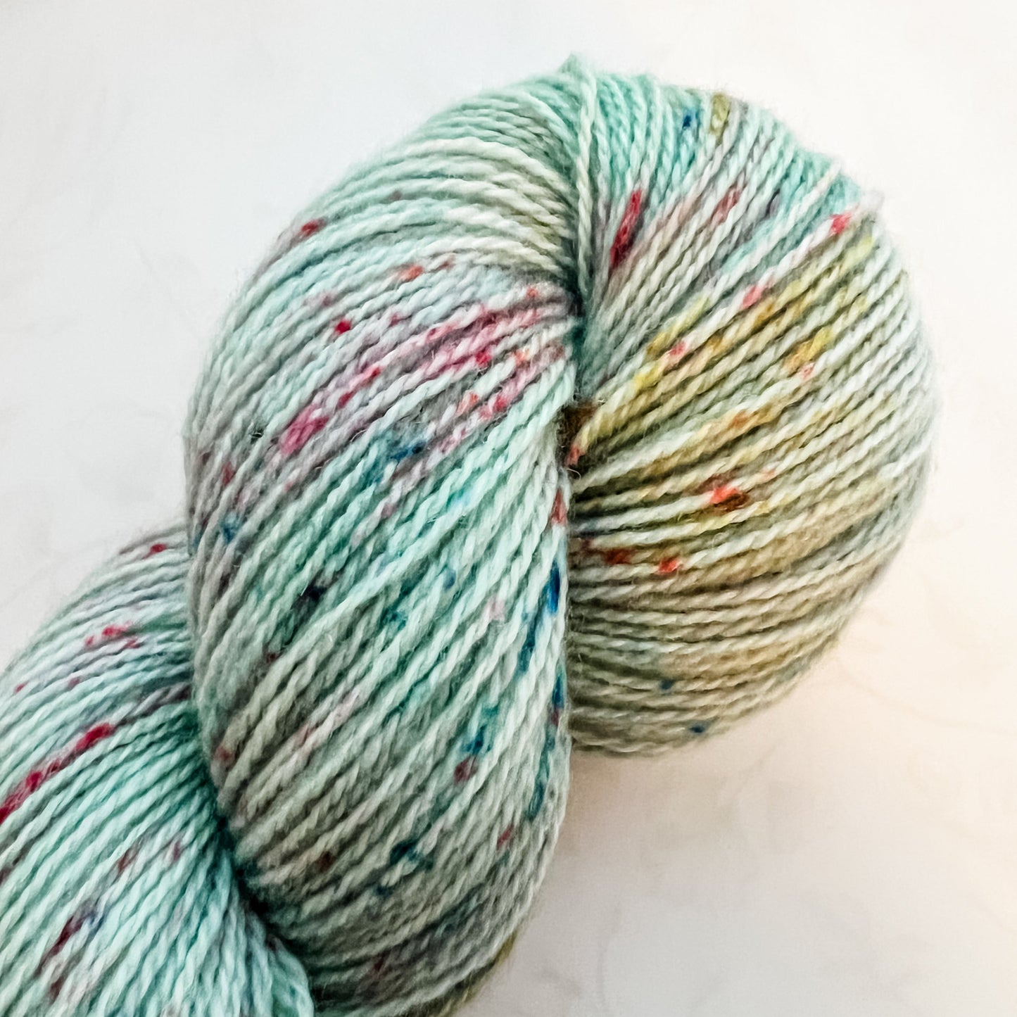 Inner Smile - Trollfjord sock - Variegated Yarn - Hand dyed yarn