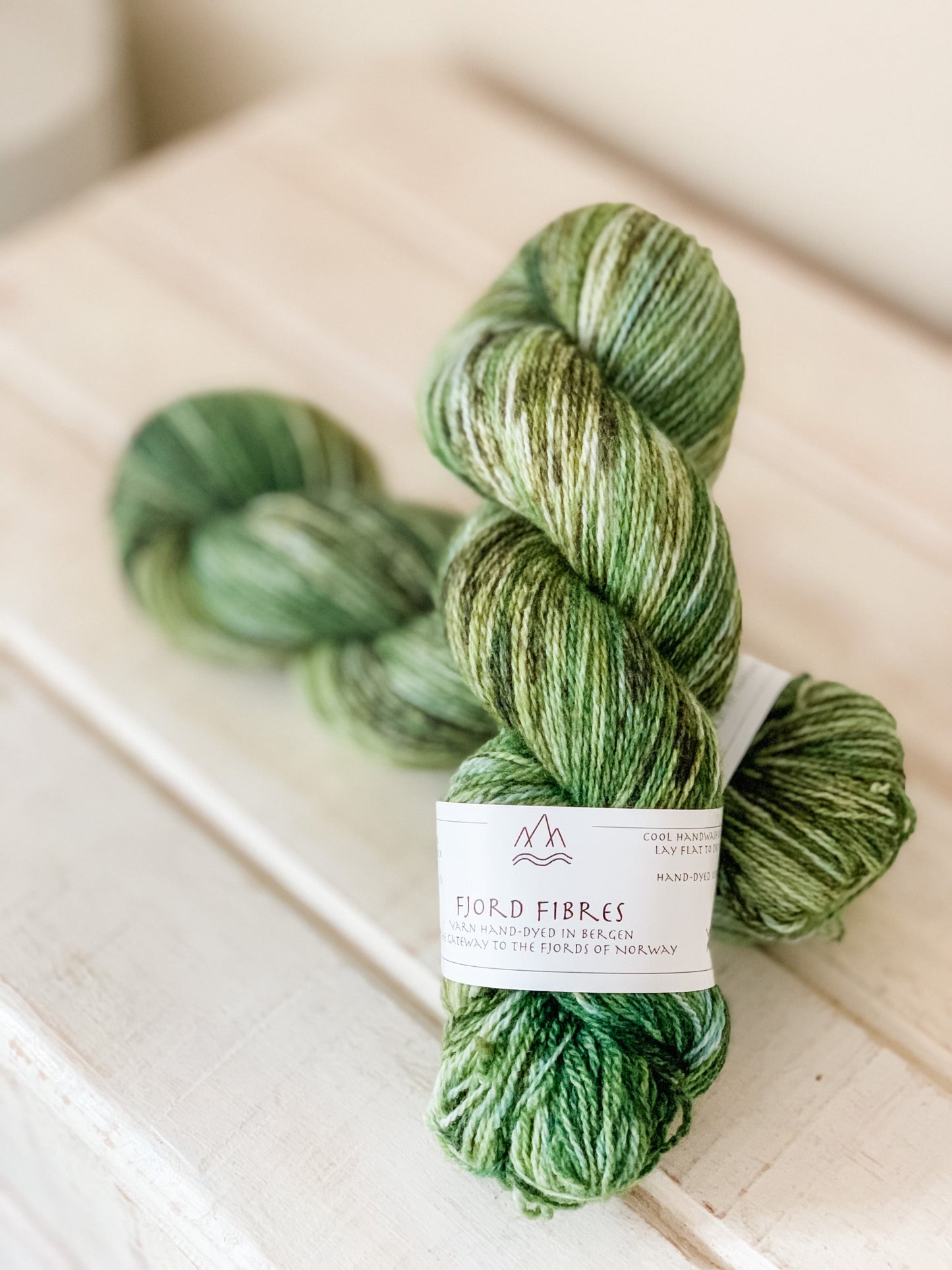 Rain Forest - Trollfjord sock - Hand Dyed Yarn - Variegated Yarn