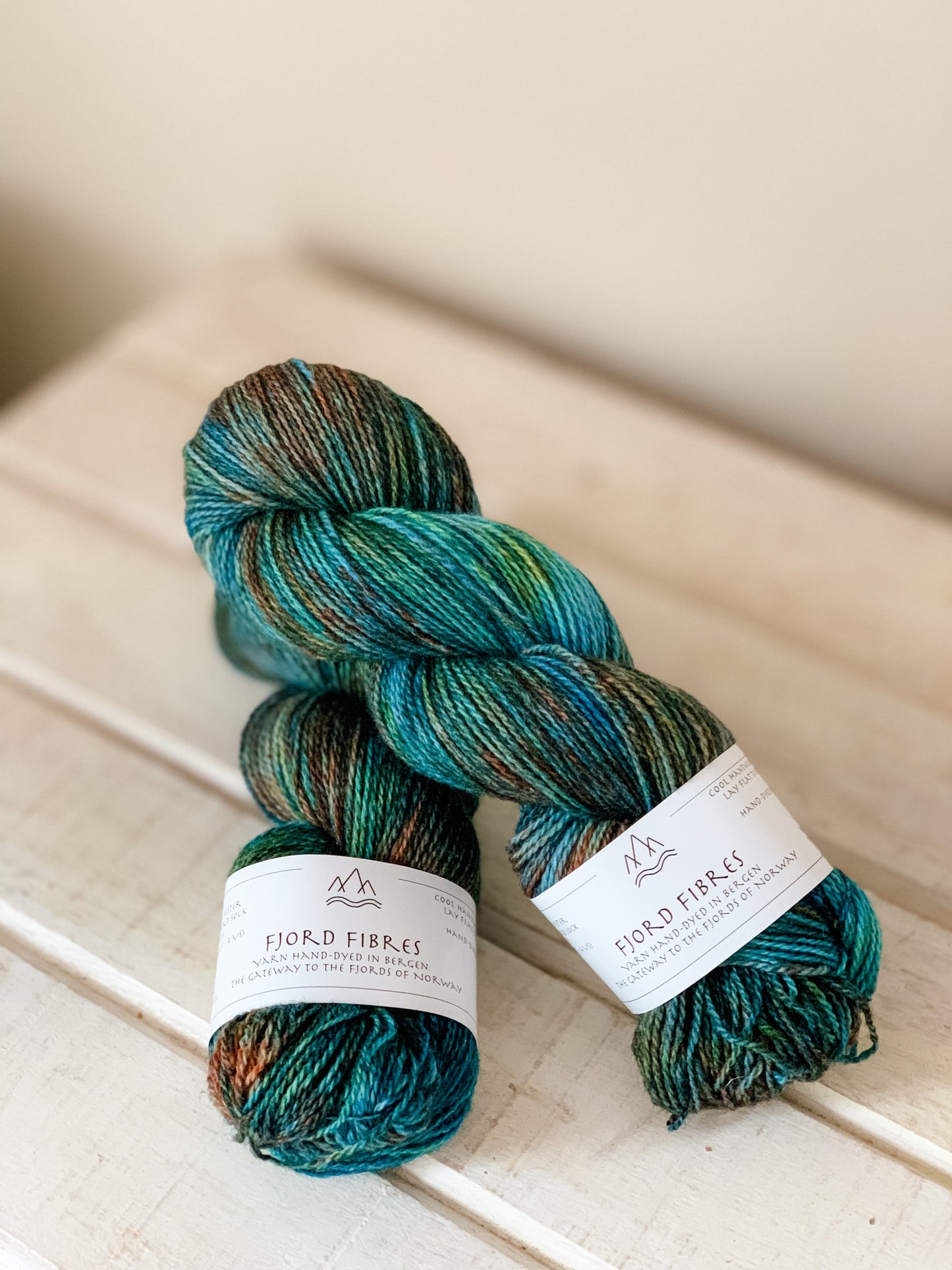 Shipwrecked - Trollfjord sock - Hand Dyed Yarn - Variegated Yarn