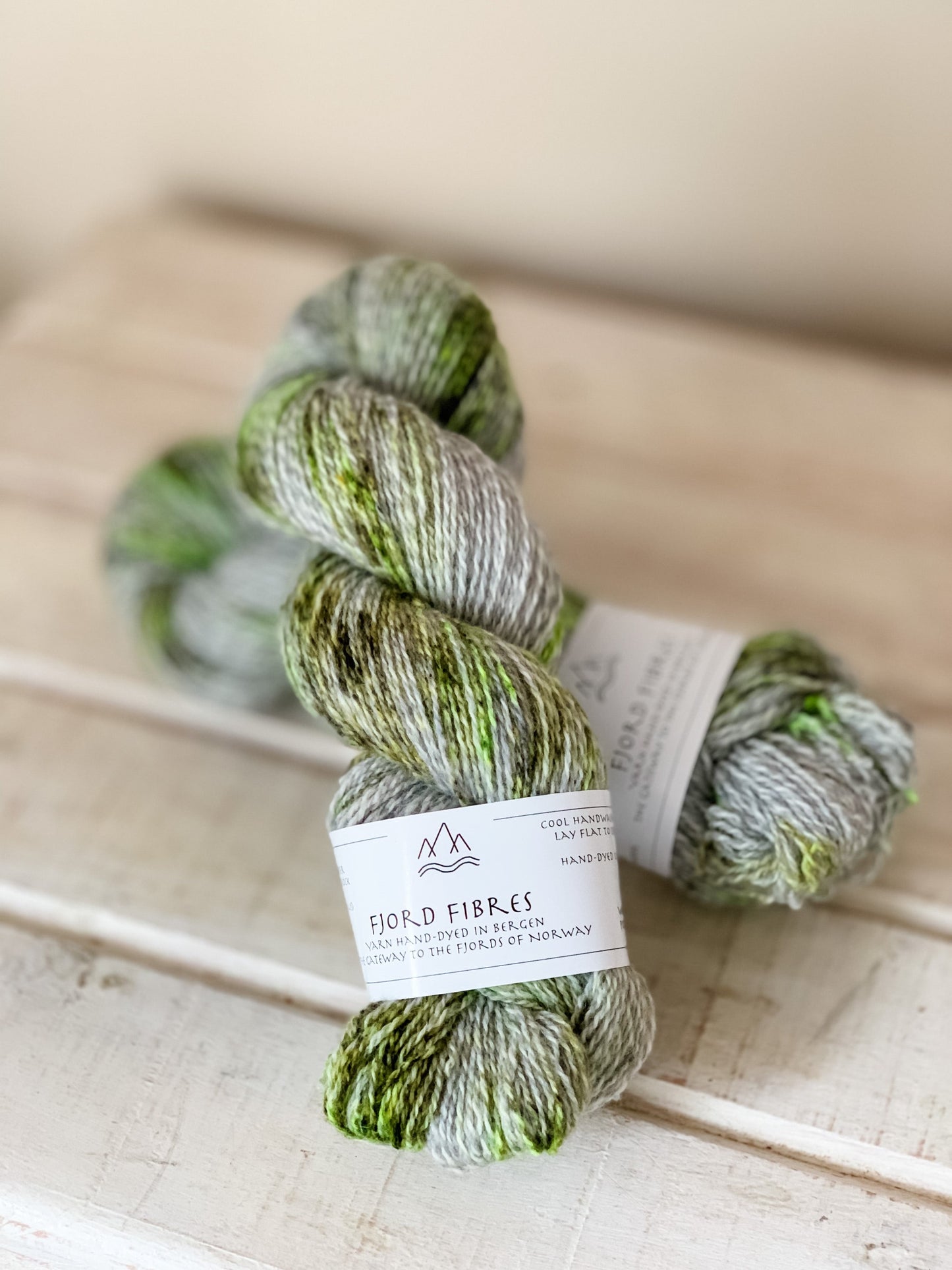Lichen - Trollfjord sock - Hand Dyed Yarn - Variegated Yarn