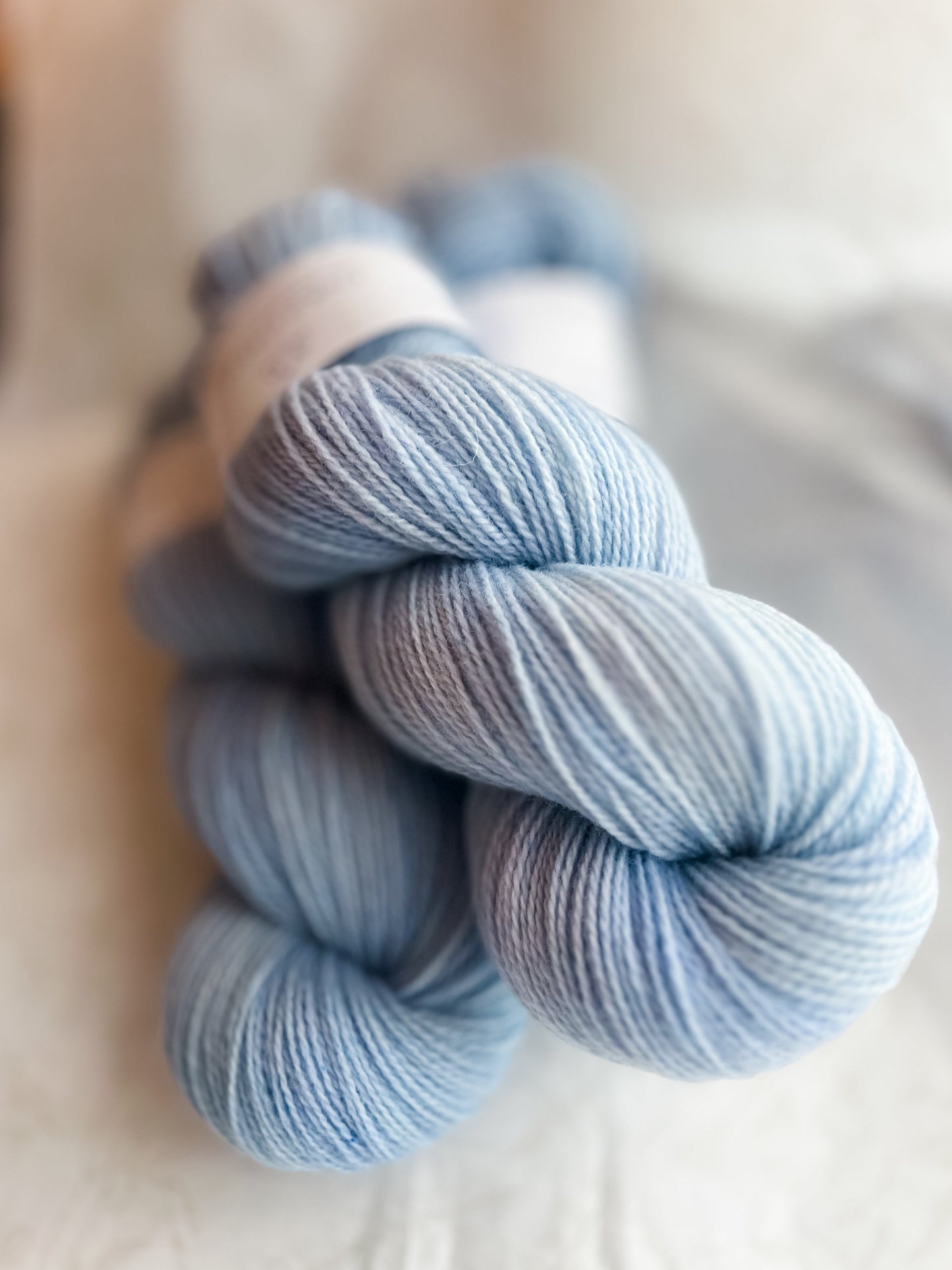 Calm after the Storm - Trollfjord sock - Tonal Yarn - Hand dyed yarn