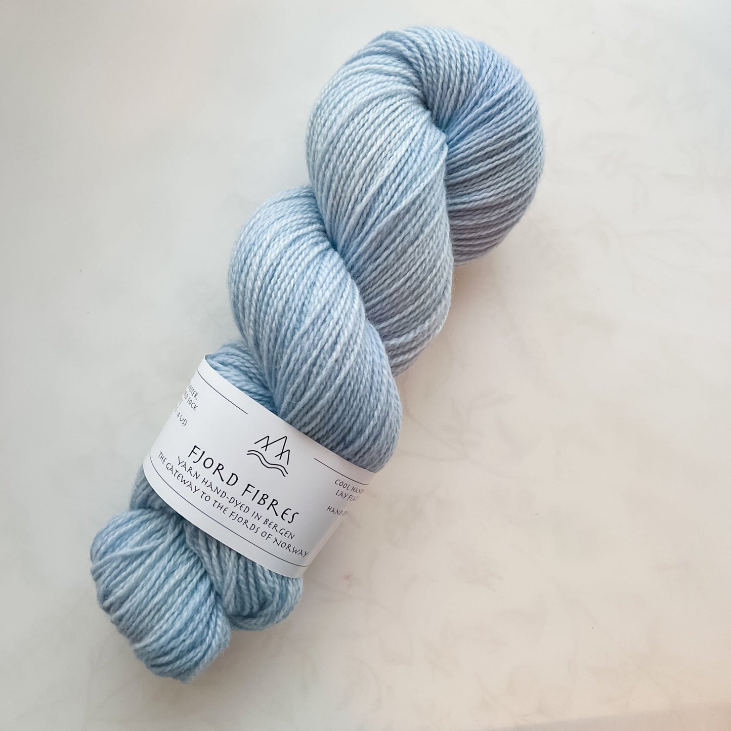 Calm after the Storm - Trollfjord sock - Tonal Yarn - Hand dyed yarn