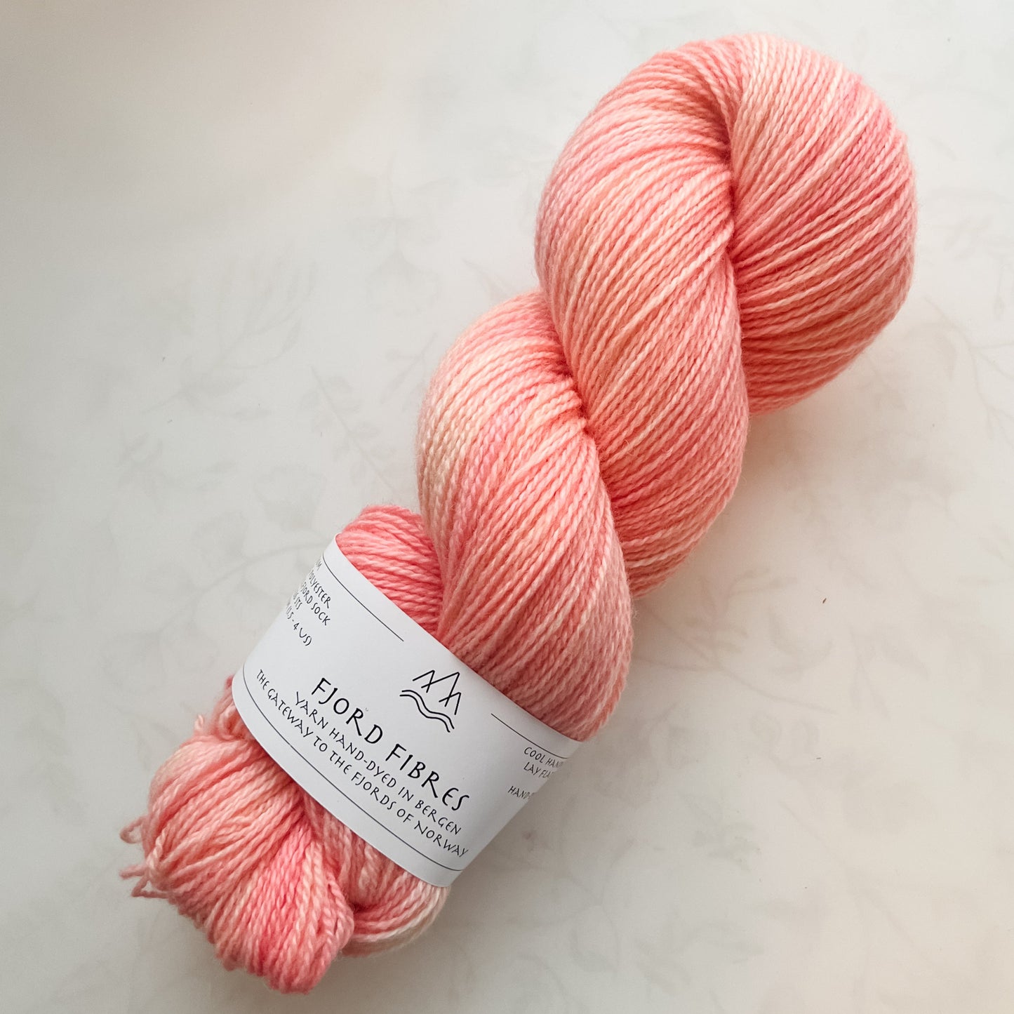 Loves Glow - Trollfjord sock - Tonal Yarn - Hand dyed yarn