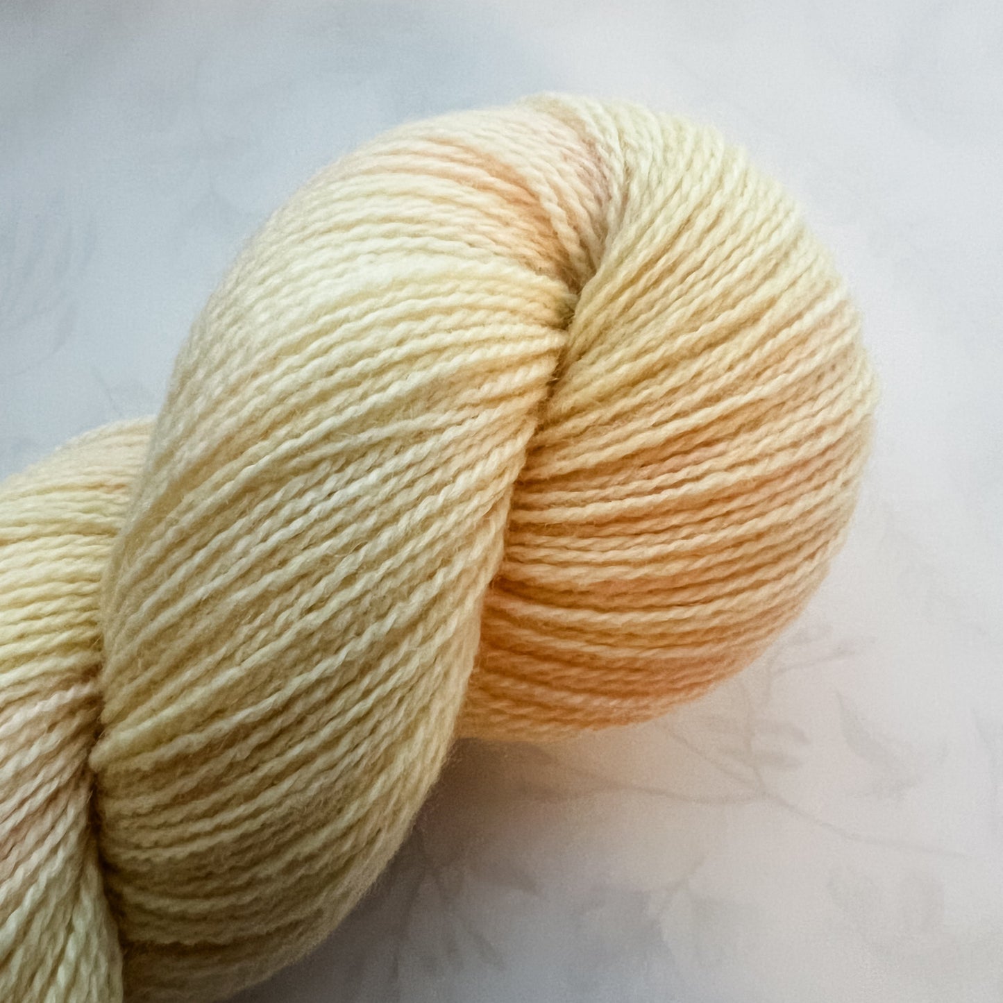 Melted Sunshine - Trollfjord sock - Tonal Yarn - Hand dyed yarn