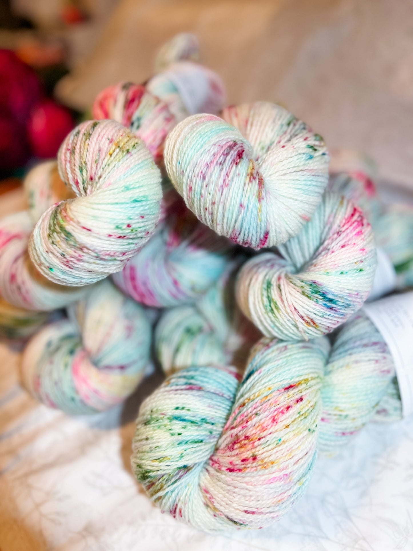 Dream on Dreamer - Trollfjord sock - Variegated Yarn - Hand dyed yarn