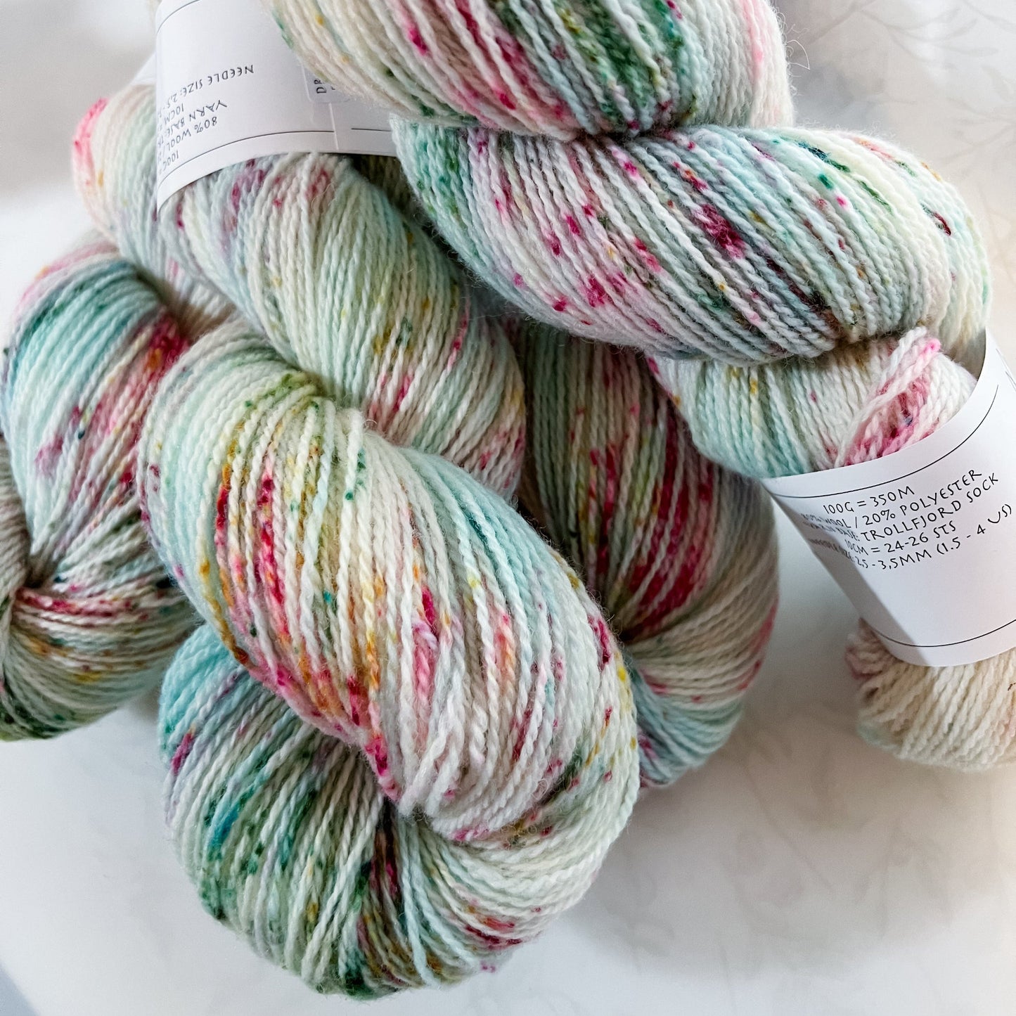 Dream on Dreamer - Trollfjord sock - Variegated Yarn - Hand dyed yarn