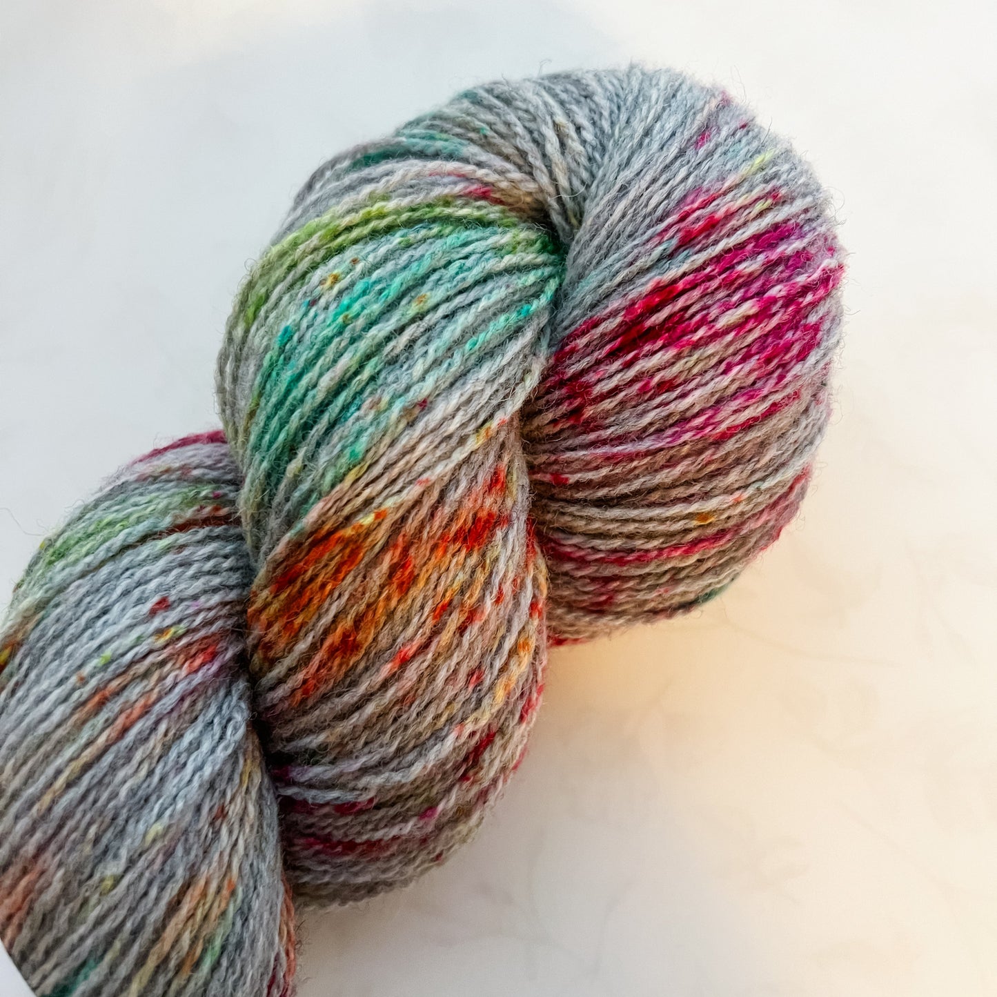 Walk with Me - Trollfjord sock -  Variegated Yarn - Hand dyed yarn