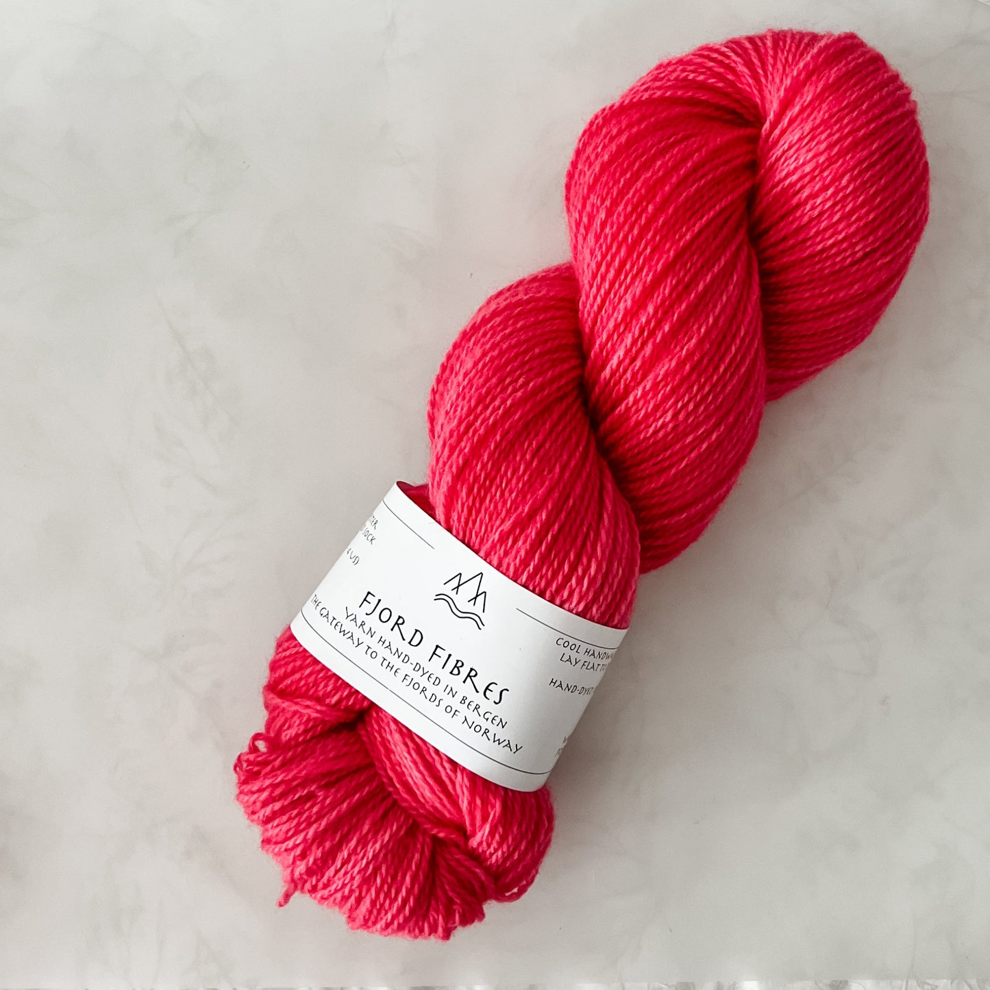 Poppy Party - Trollfjord sock - Tonal Yarn - Hand dyed yarn